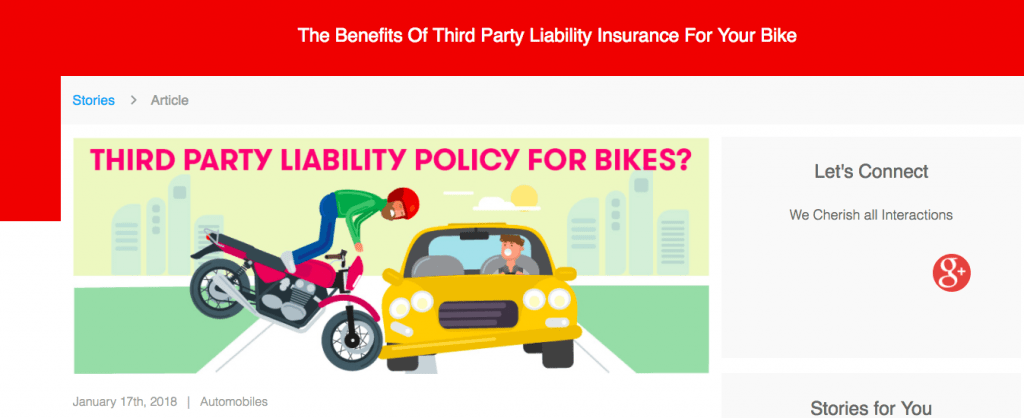 Third party liability insurance