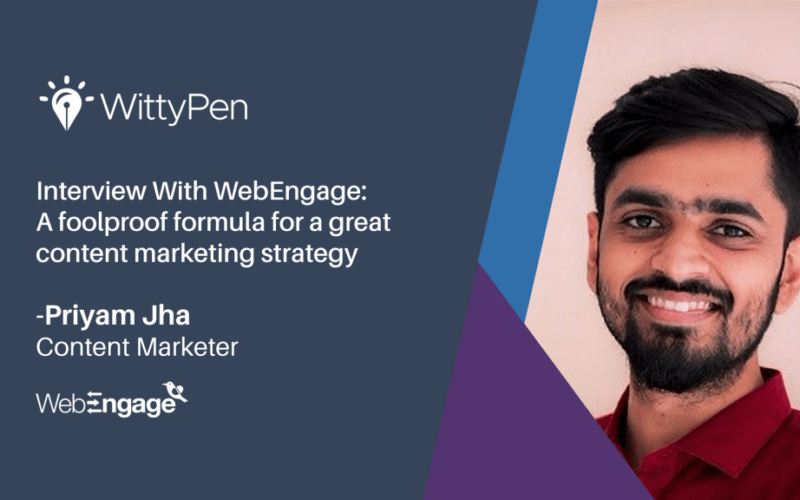 Content Marketing Statergy by webengage