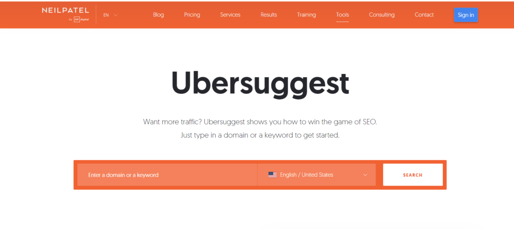 ubersuggest