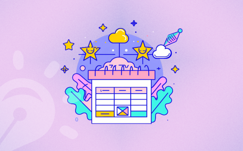 Blog content calendar