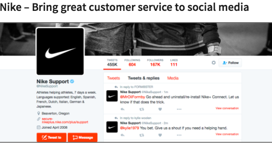 Nike Lifestyle Marketing example