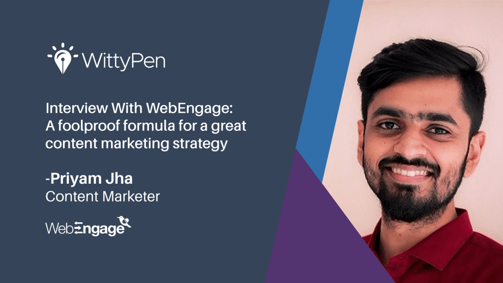 Content Marketing Statergy by webengage