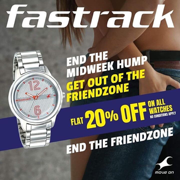 Example of Fastrack Ad