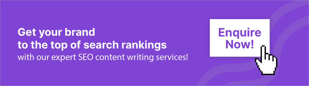 Wittypen SEO content writing services