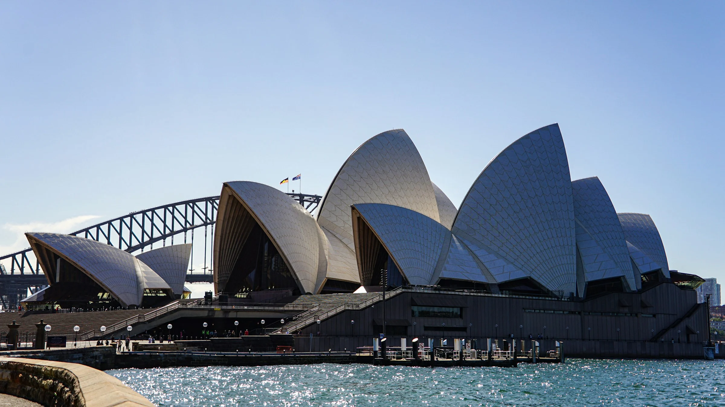 Sydney Opera House and Harbour Bridge